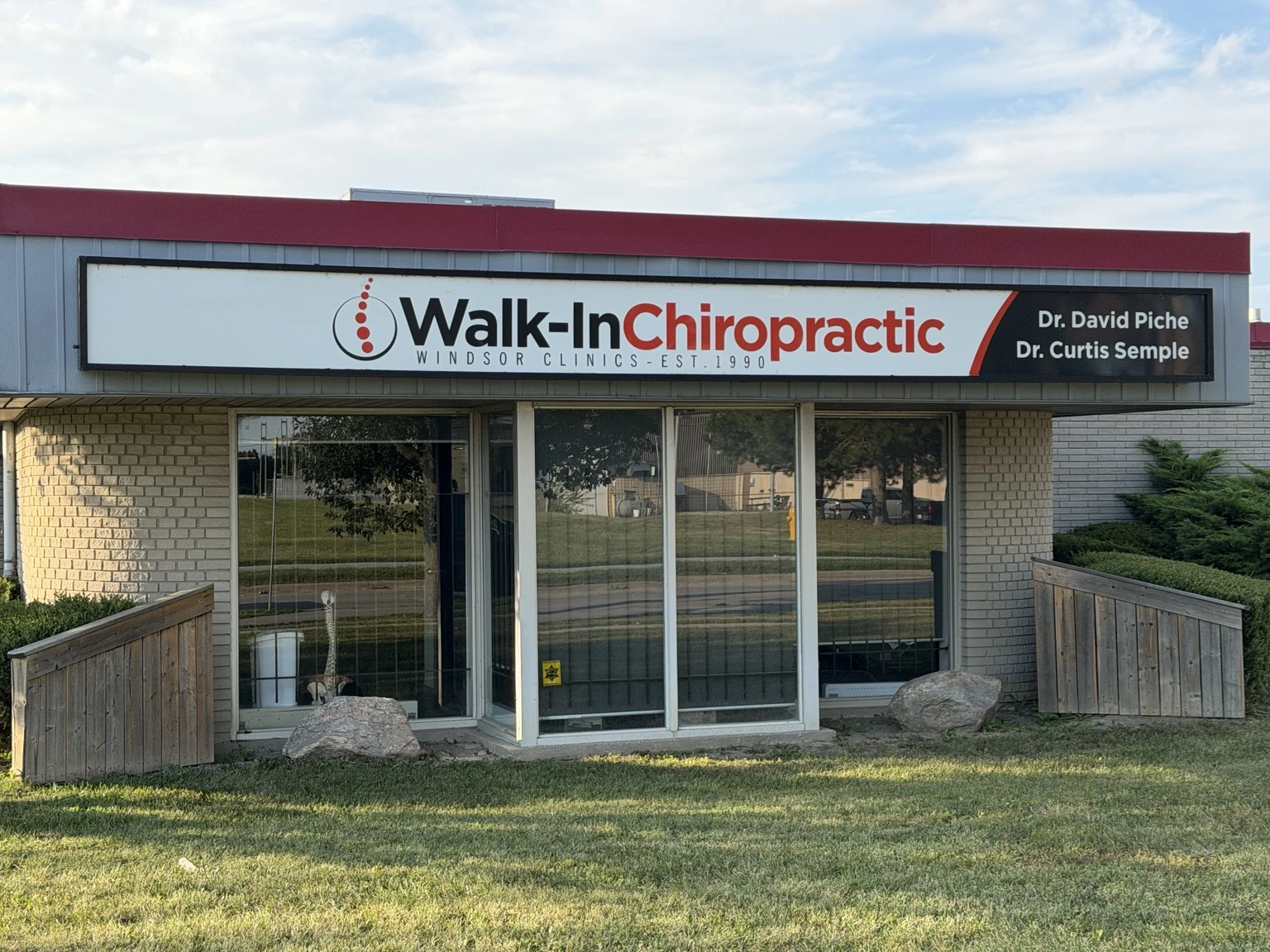 Windsor chiropractic clinic interior
